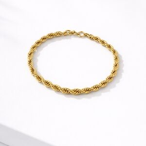 Monet Gold Twisted Chain Bracelet
